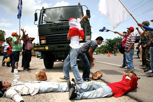 Unrest on Honduras border