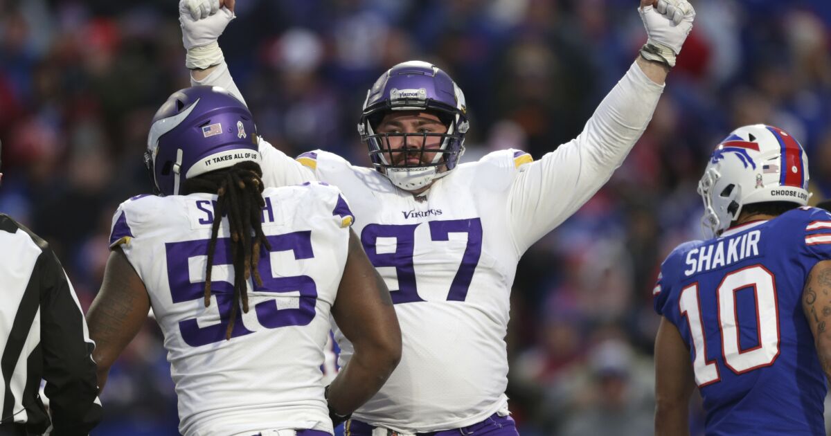 Vikings get critical Allen turnovers, stun Bills 3330 in OT The San