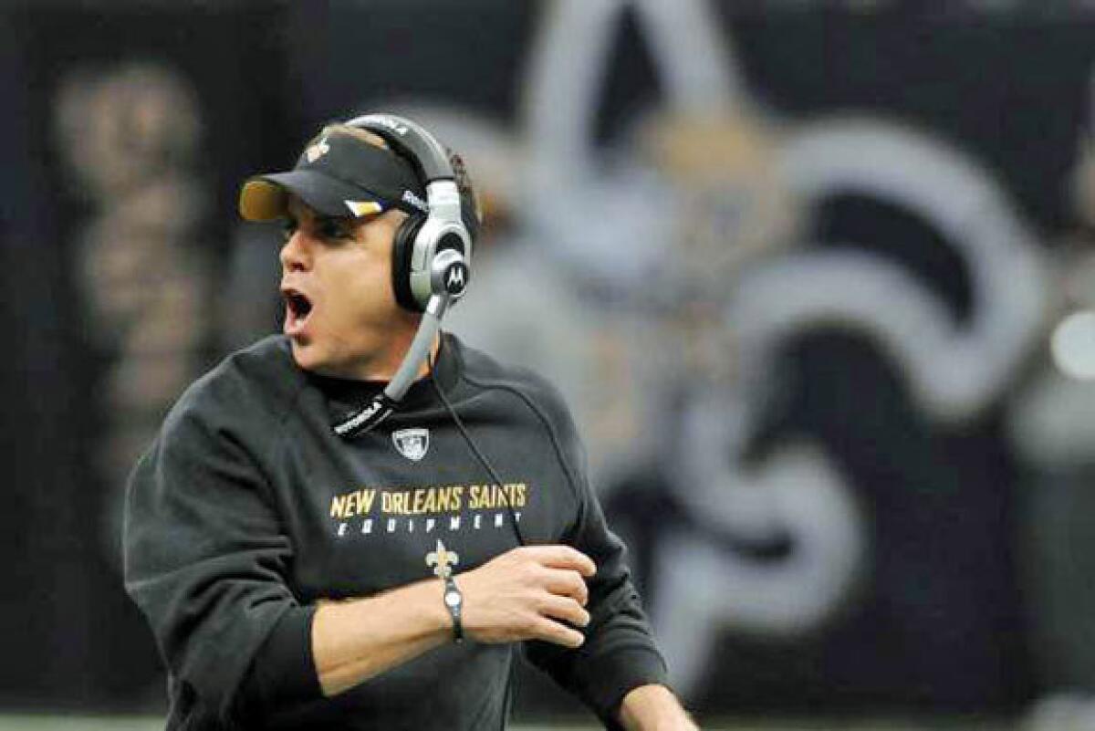 Saints Coach Sean Payton has been suspended for a year by the NFL.
