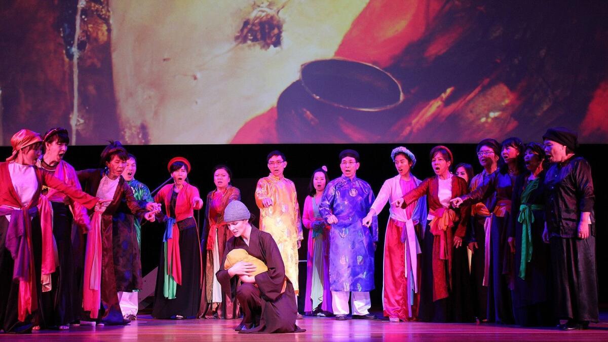 A scene from P.Q. Phan’s opera "The Tale of Lady Thi Kính."