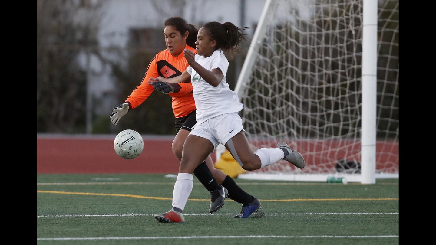 Photo Gallery: Los Amigos vs. Pasadena Westridge in the CIF Southern Section Division 5 girls’ soccer championship match