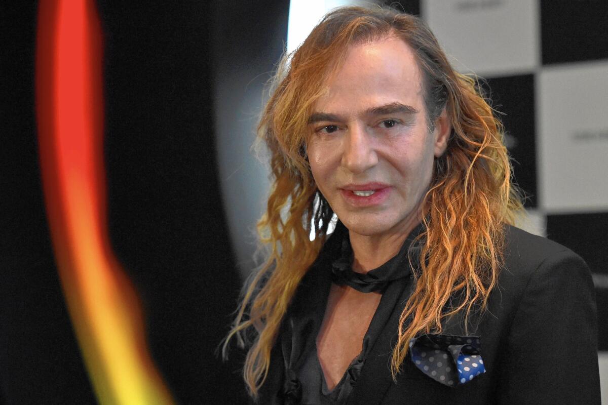 British designer John Galliano appears to be gathering up enough goodwill to return to the scene.