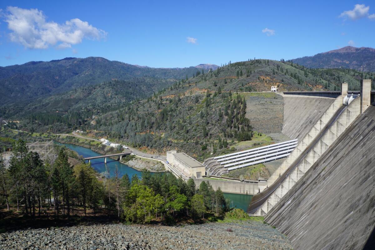 Shasta Dam.