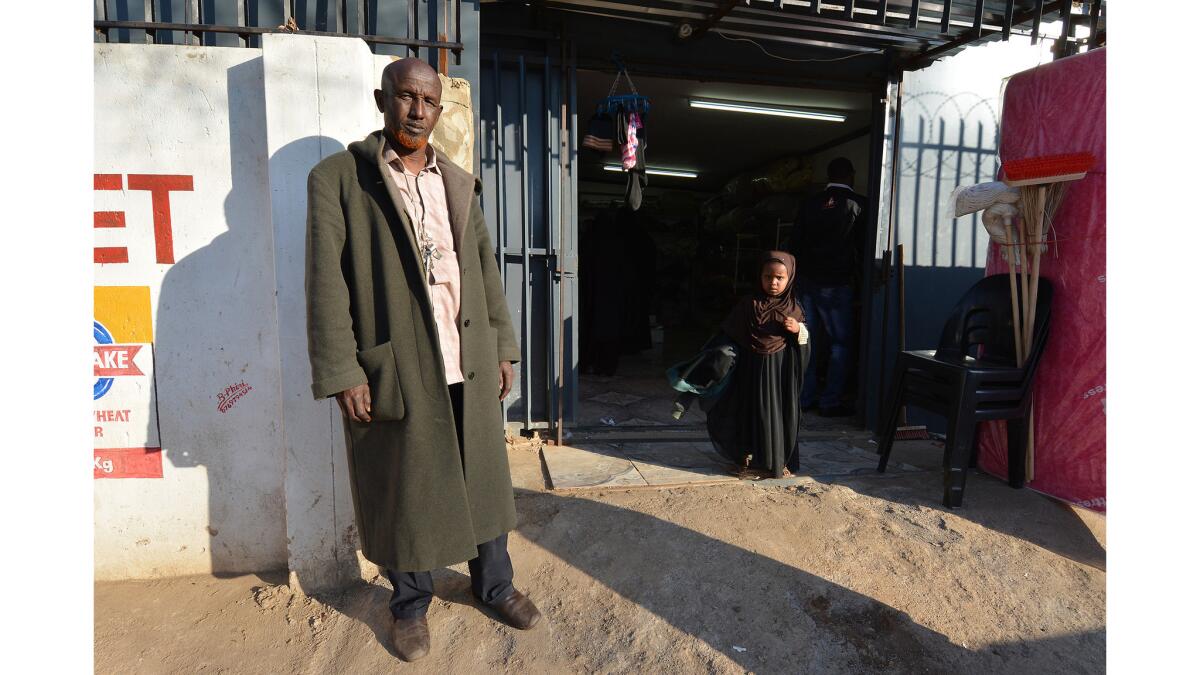 Musa Ali Noor and two Somali co-owners were in their shop in Atteridgeville when a mob started looting shops owned by foreigners. "They were carrying sticks and machetes and heavy metal bars. I thought that if they caught me, they would kill me."