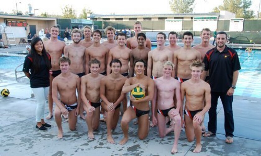 Canyon Crest Academy’s Boys Water Polo team.