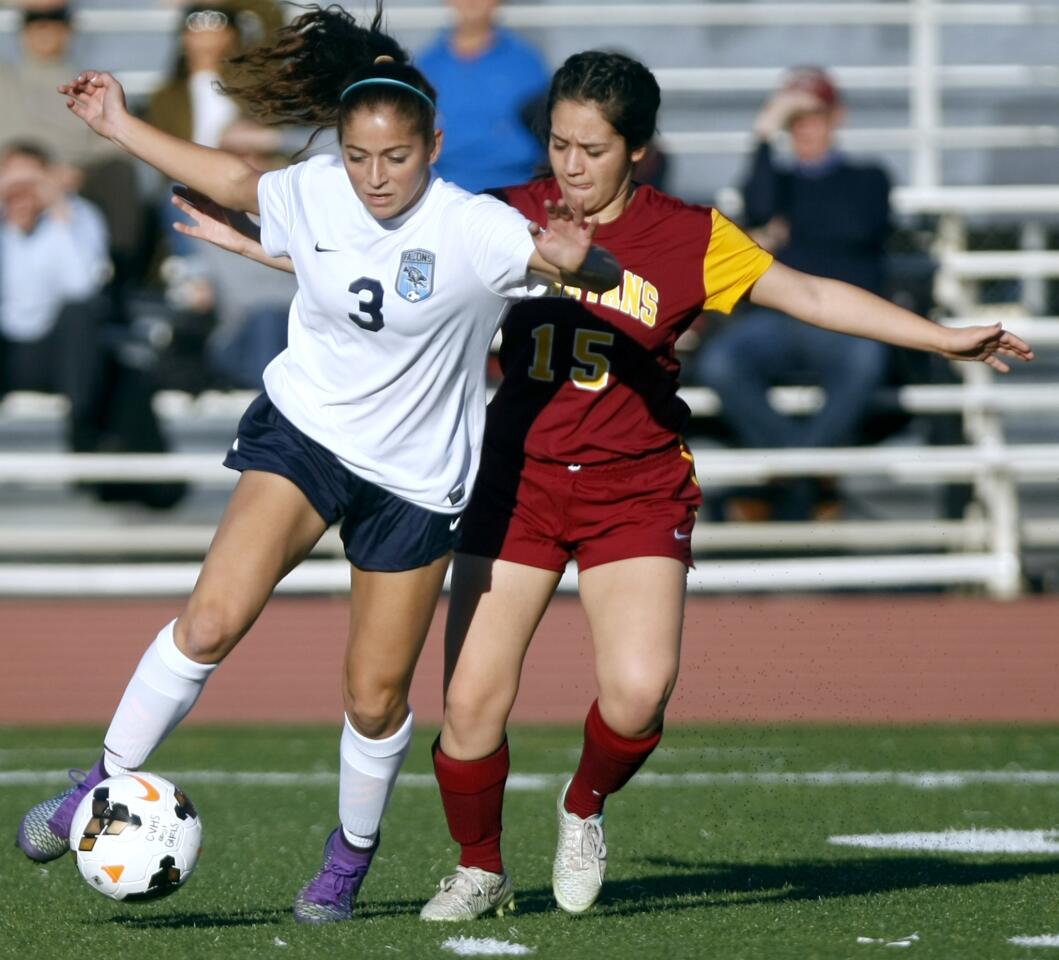 Photo Gallery: La Cañada High School girls soccer vs. Crescenta Valley High School