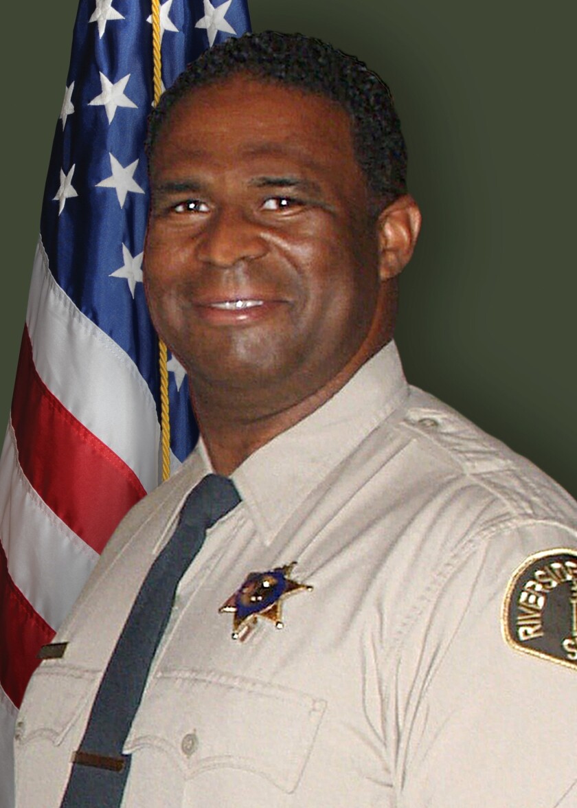 Riverside County Sheriff's Deputy Terrell Young.