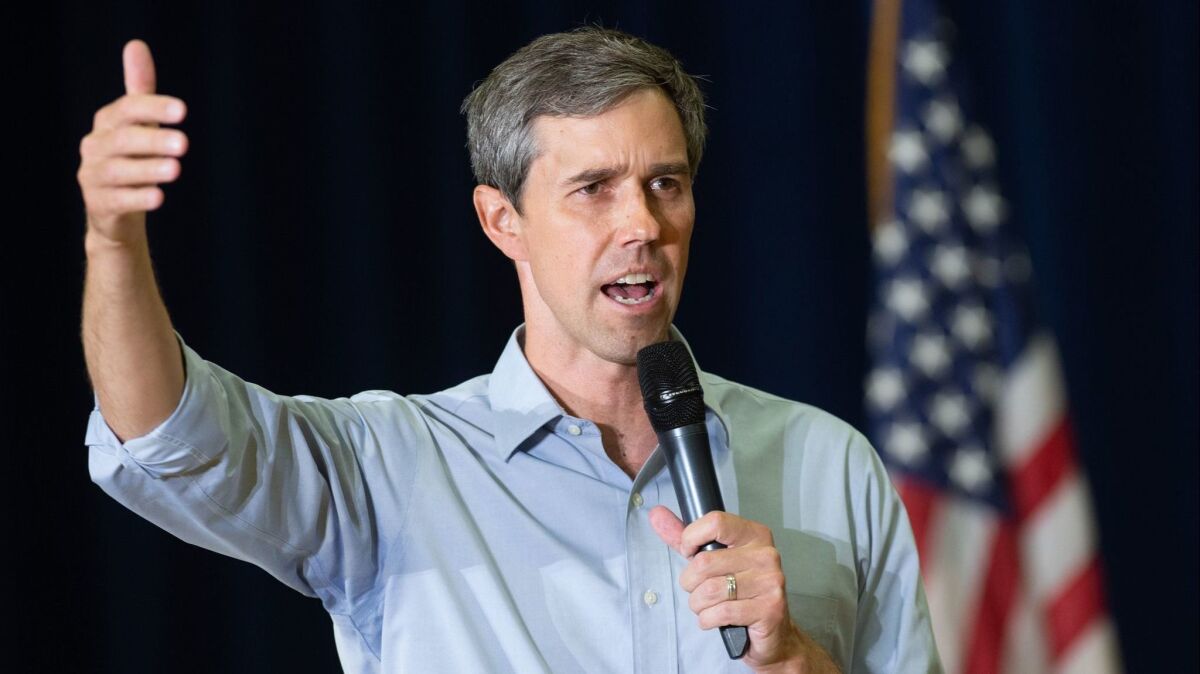 Beto O’Rourke, known for his strong challenge to Sen. Ted Cruz last year, is working to get back in the spotlight with immigration and climate change proposals.