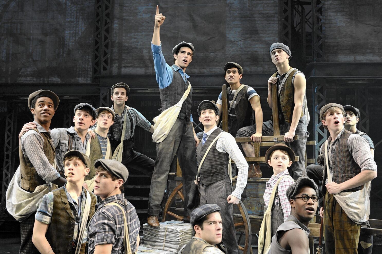 Get Yer Newsies Here Hit Play Is Coming To Costa Mesa Los Angeles Times