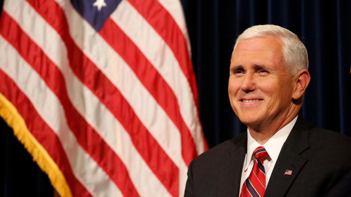 Vice Presidential nominee Mike Pence