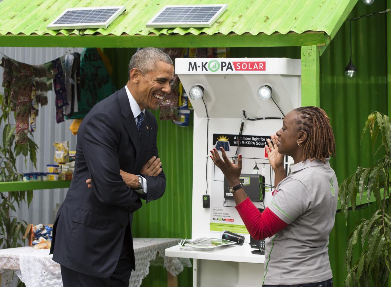 Obama in Kenya