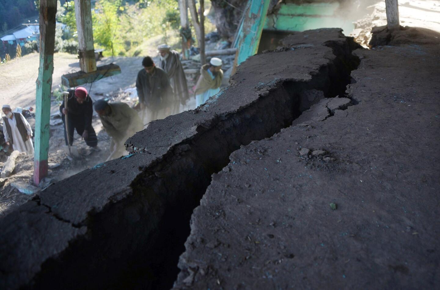 South Asia earthquake