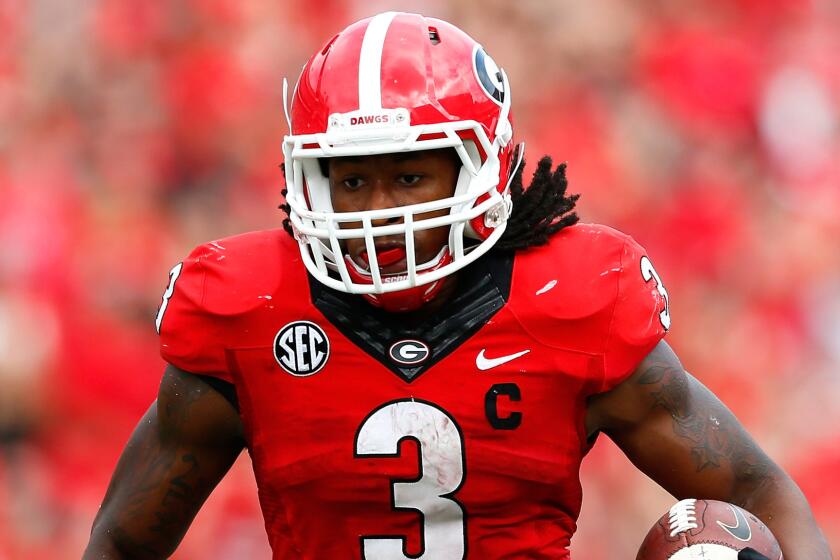 Georgia running back Todd Gurley has been suspended by the team in the wake of allegations he may have taken $400 for signing memorabilia.