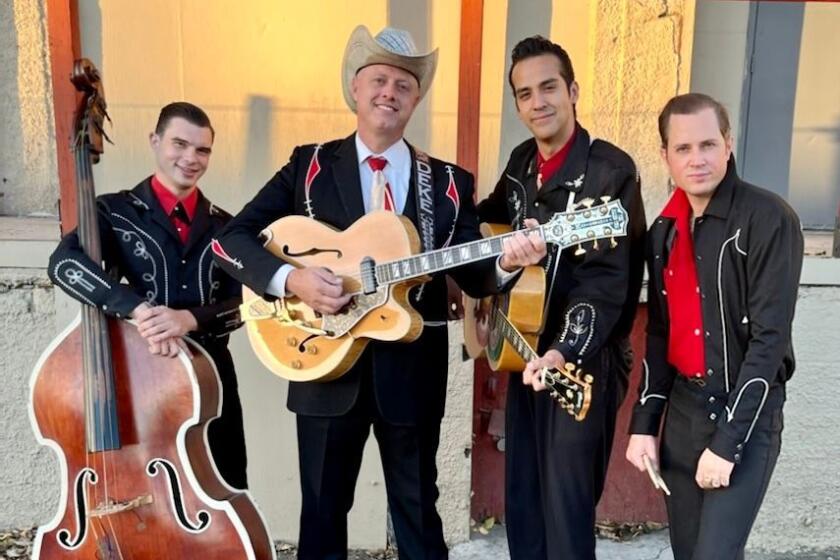 Deke Dickerson and The Whippersnappers will perform at a Barn Burner Benefit event on June 1. 