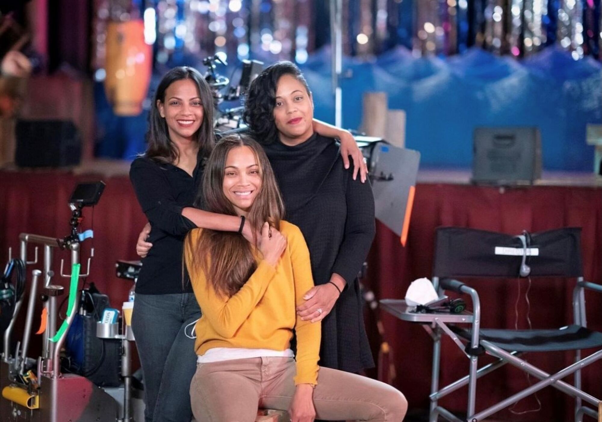 Zoe Saldaña y sus hermanas formaron la productora Cinestar, con la que sacarán en HBO Max la serie "The Gordita Chronicles".