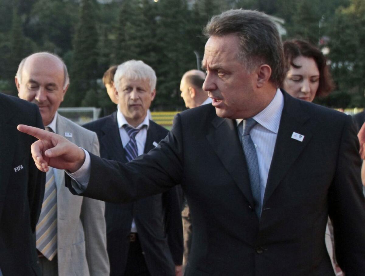 Russian sports minister Vitaly Mutko says anti-gay laws will be enforced during the 2014 Olympics in Sochi.