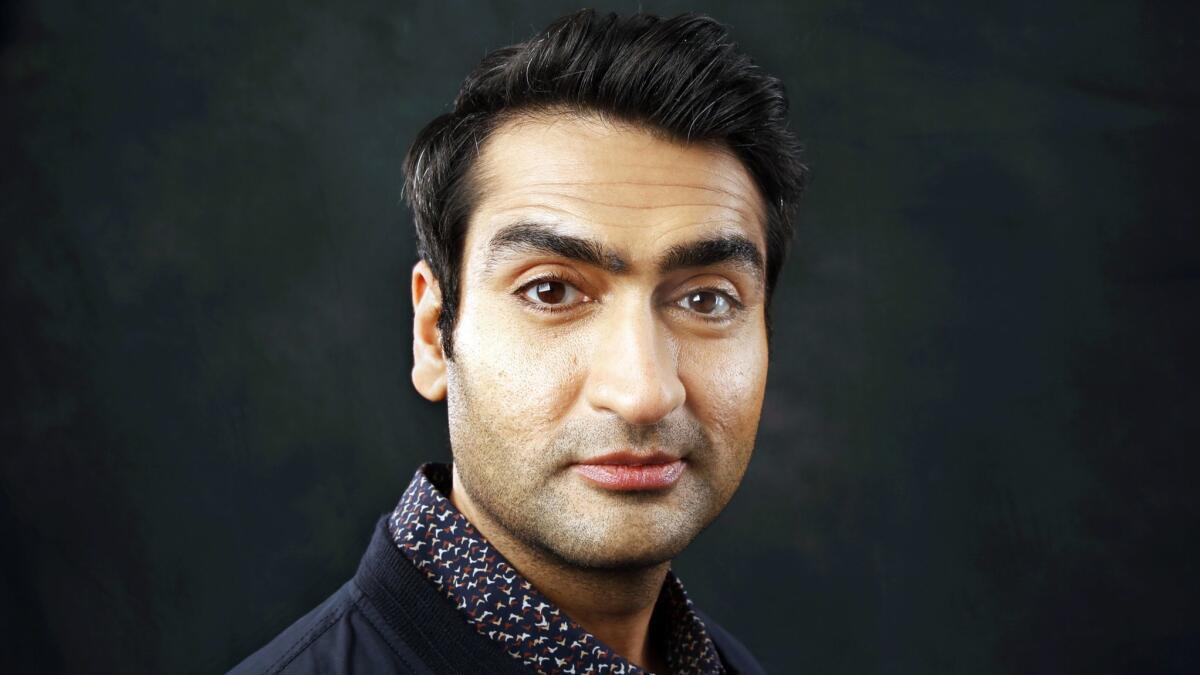 Kumail Nanjiani, star of "Silicon Valley" and "The Big Sick."