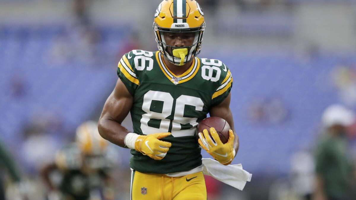 Faith rewarded: Ex-DII receiver Taylor makes Packers' roster