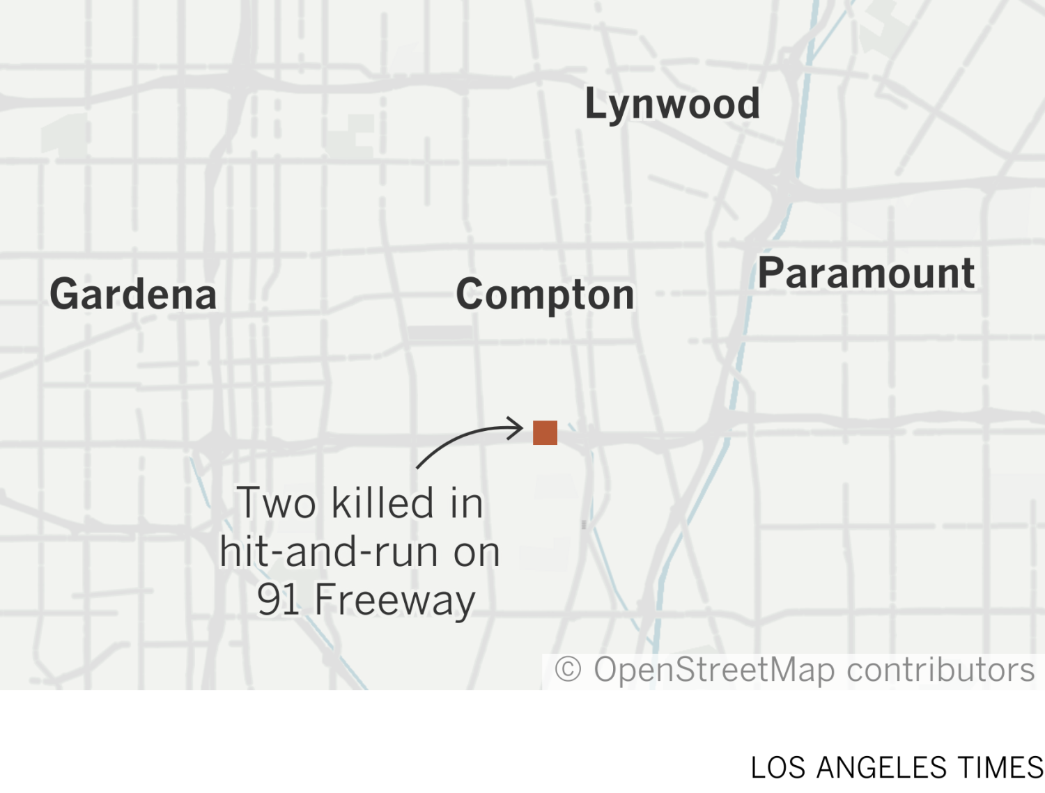CHP searching for hit-and-run driver who killed two on 91 freeway