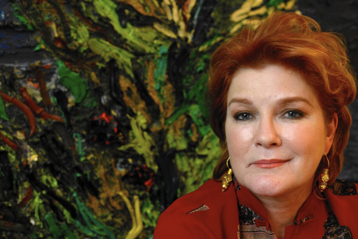 Actress- author Kate Mulgrew at her home in Manhattan, NY.