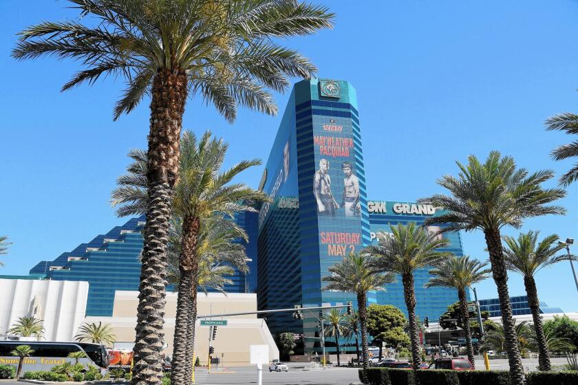 The MGM Grand Hotel & Casino in Las Vegas is owned by MGM Resorts International, in which Kirk Kerkorian’s Tracinda Corp. holds a 16.2% stake.