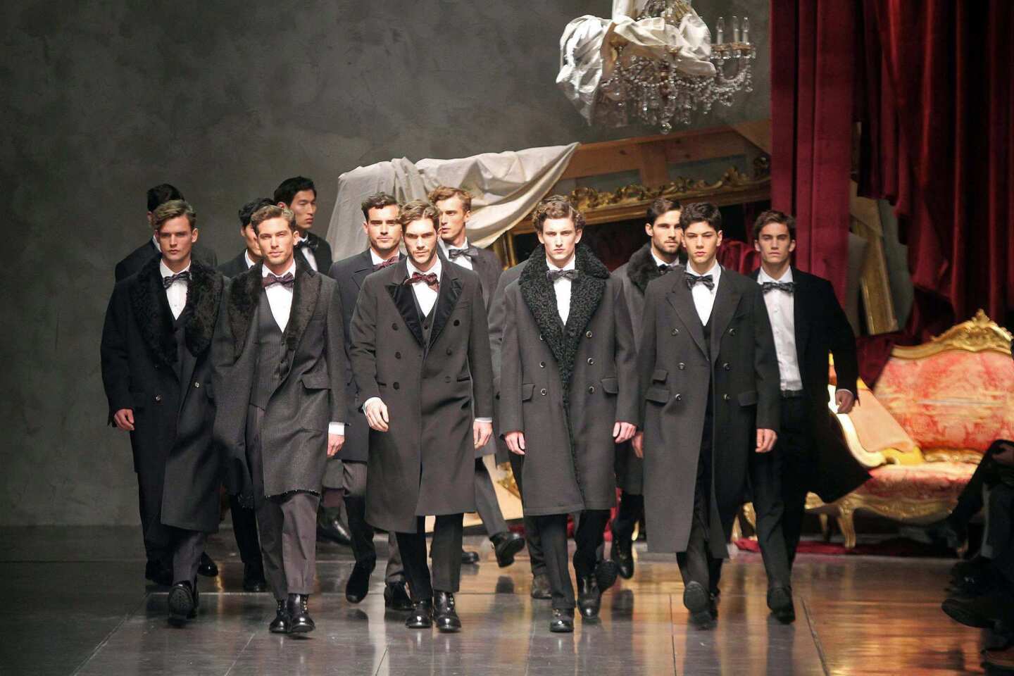 Milan Fashion Week Men's Collections F/W 2012 - Dolce & Gabbana