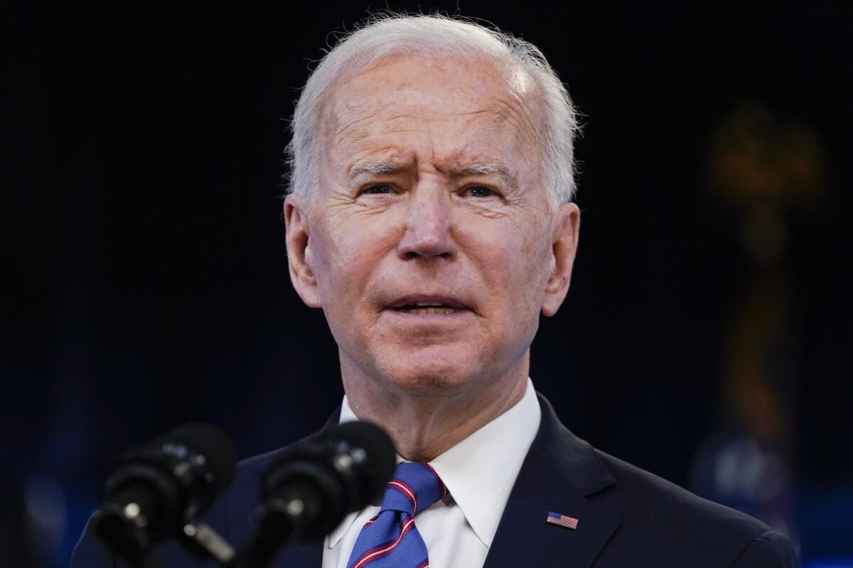 President Biden has said that the U.S. will rejoin the Iran nuclear agreement if Iran strictly complies with its terms.