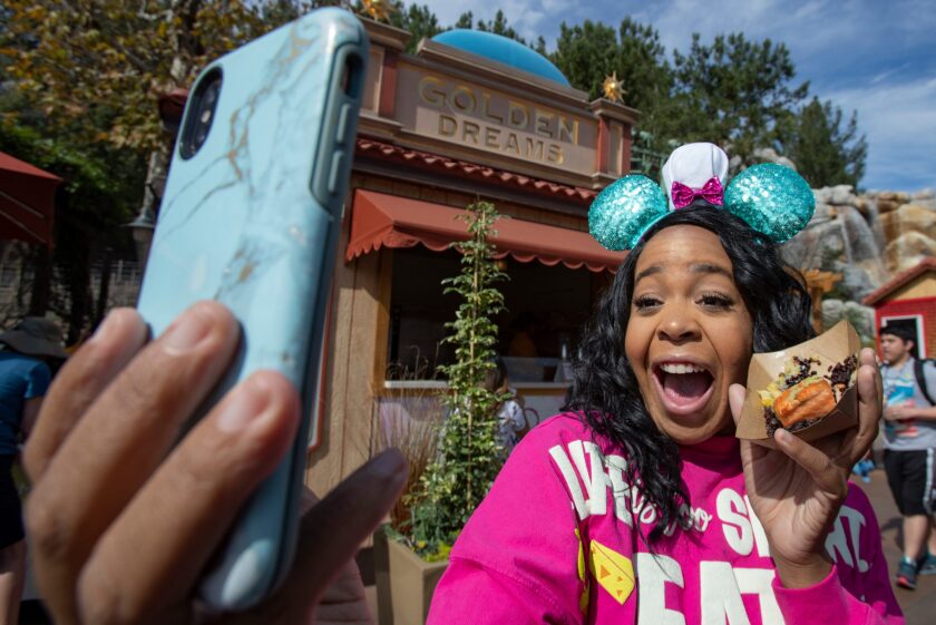 Disney California Adventure Food & Wine Festival food booth