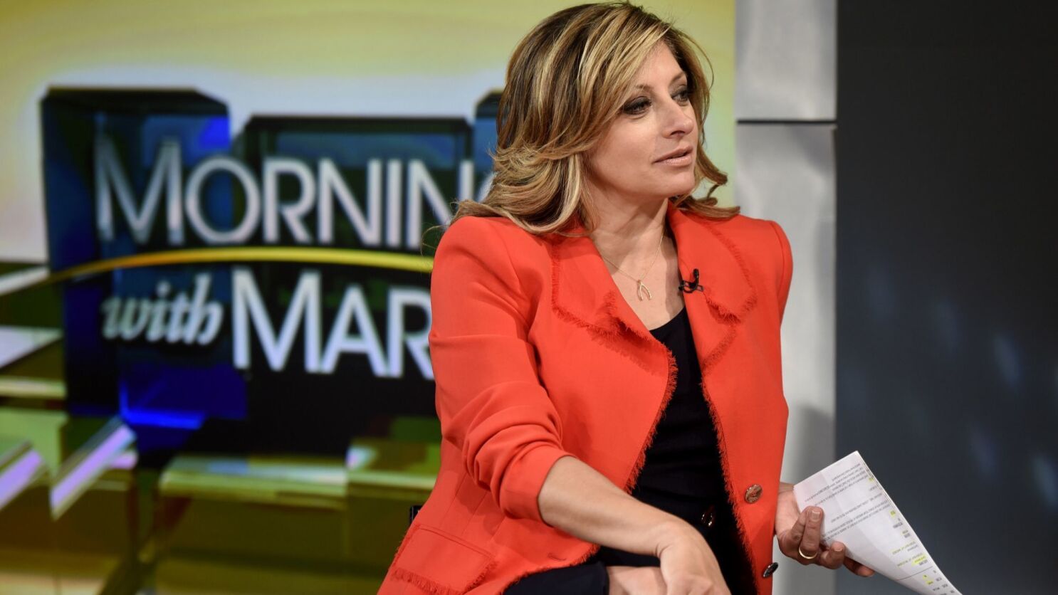 How I Made It Maria Bartiromo S Stock Has Risen At Fox Business Network And Fox News Los Angeles Times