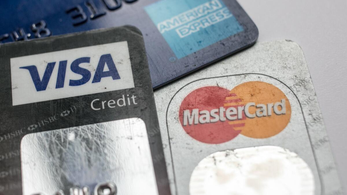 Credit card balances 30 days past due, a harbinger of future write-offs, increased at all seven of the largest U.S. card issuers.
