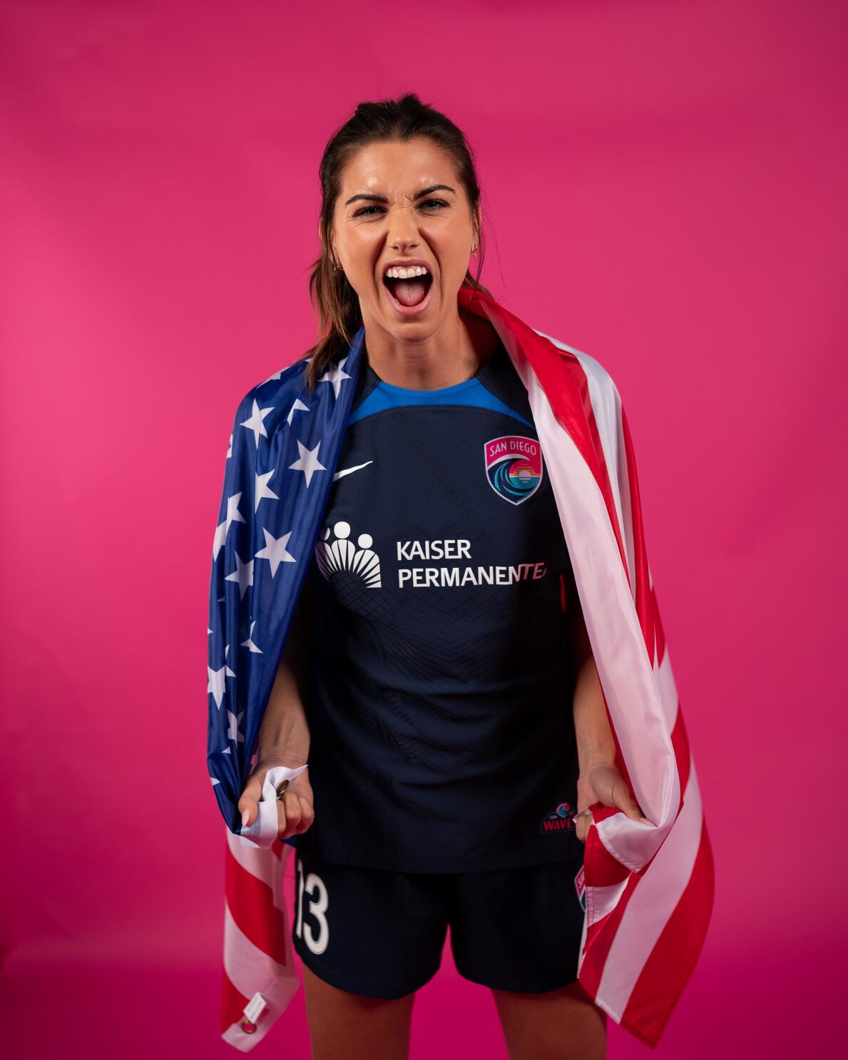 Get a pressed and signed Alex Morgan jersey by heading to our Instagra