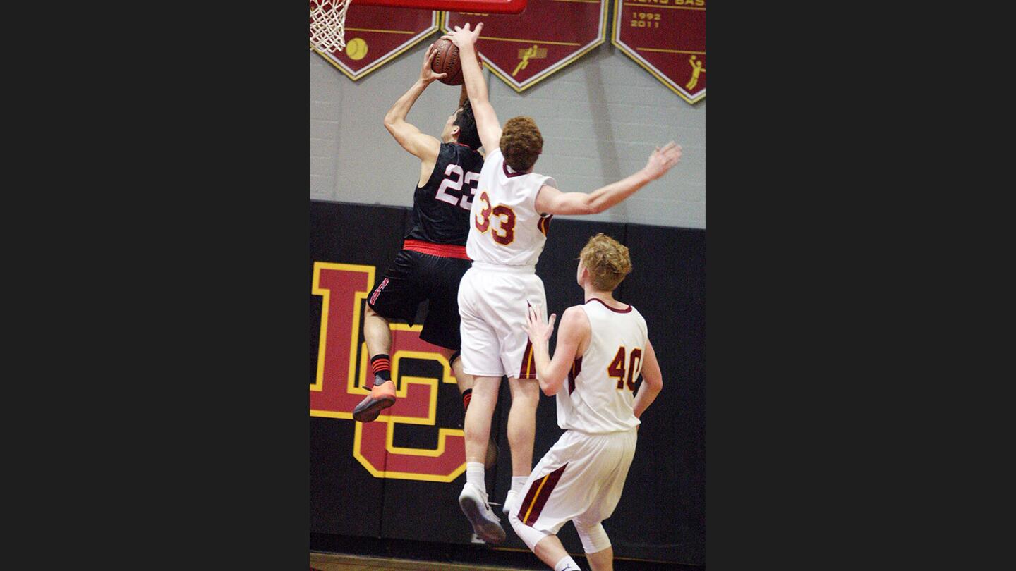 Photo Gallery: La Cañada wins second round of CIF playoff boys' basketball against San Clemente