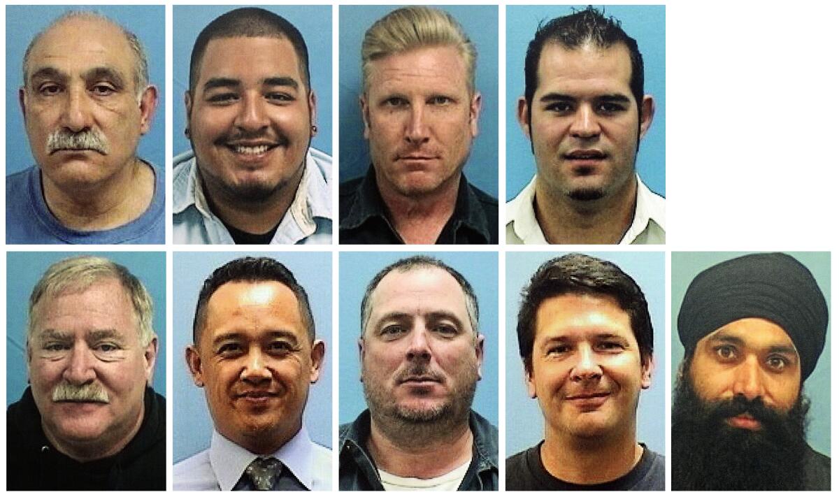 Photos of the nine men killed in the San Jose shooting. 