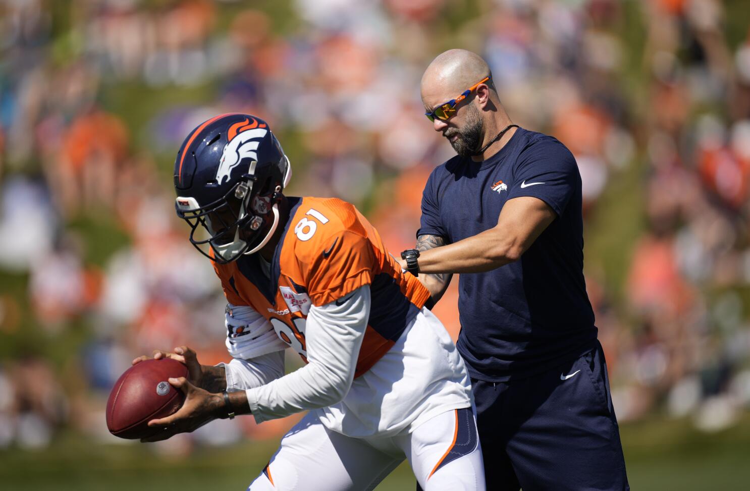 Wide receiver Kendall Hinton among Denver Broncos' first wave of cuts -  Sentinel Colorado