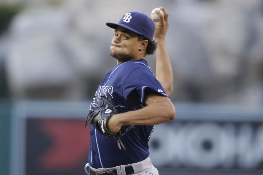 Rays starting pitcher Chris Archer tied a franchise record with 15 strikeouts in a game against the Angels.