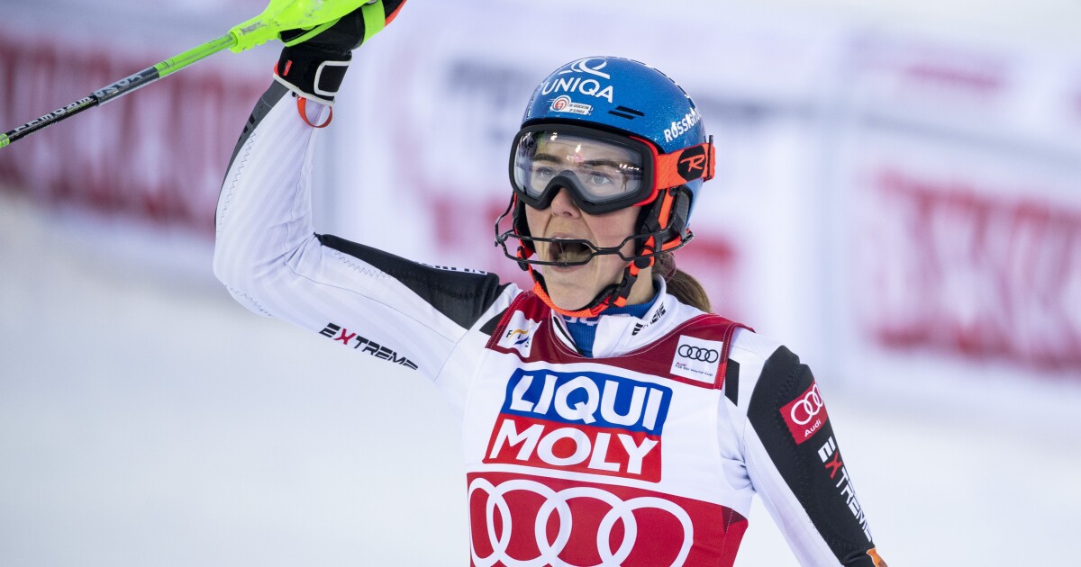 Photo of Slalom zvíťazil vo Vlhovej Åre, aby získal späť celkové vedenie