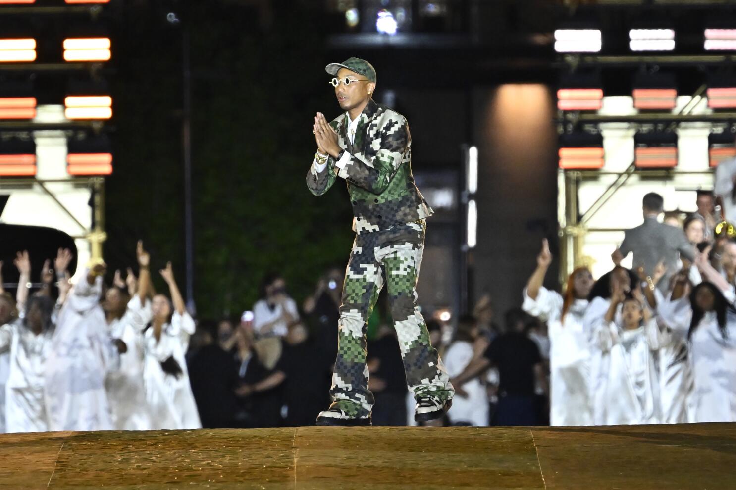 Pharrell Williams makes Louis Vuitton debut