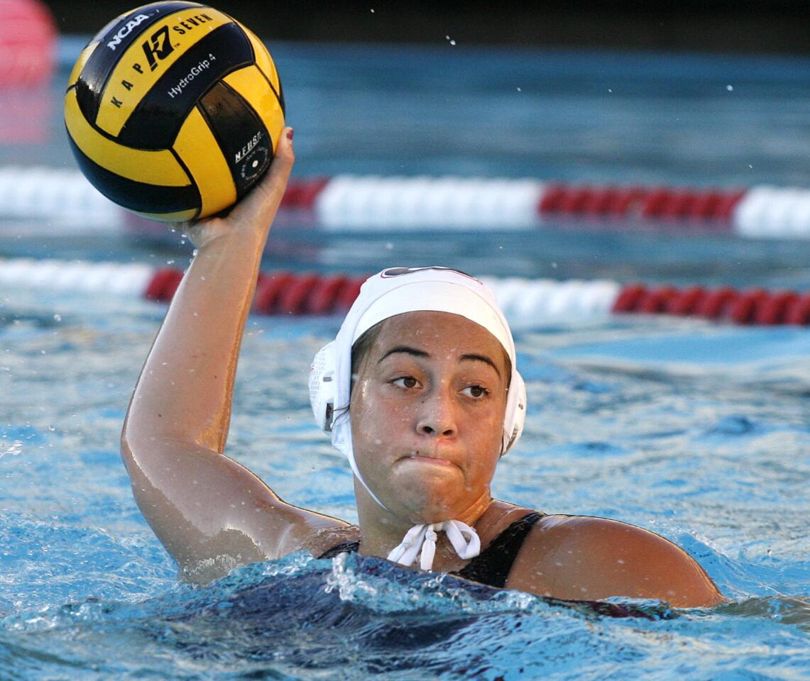Photo Gallery: Burroughs v. Glendale Pacific League girls water polo