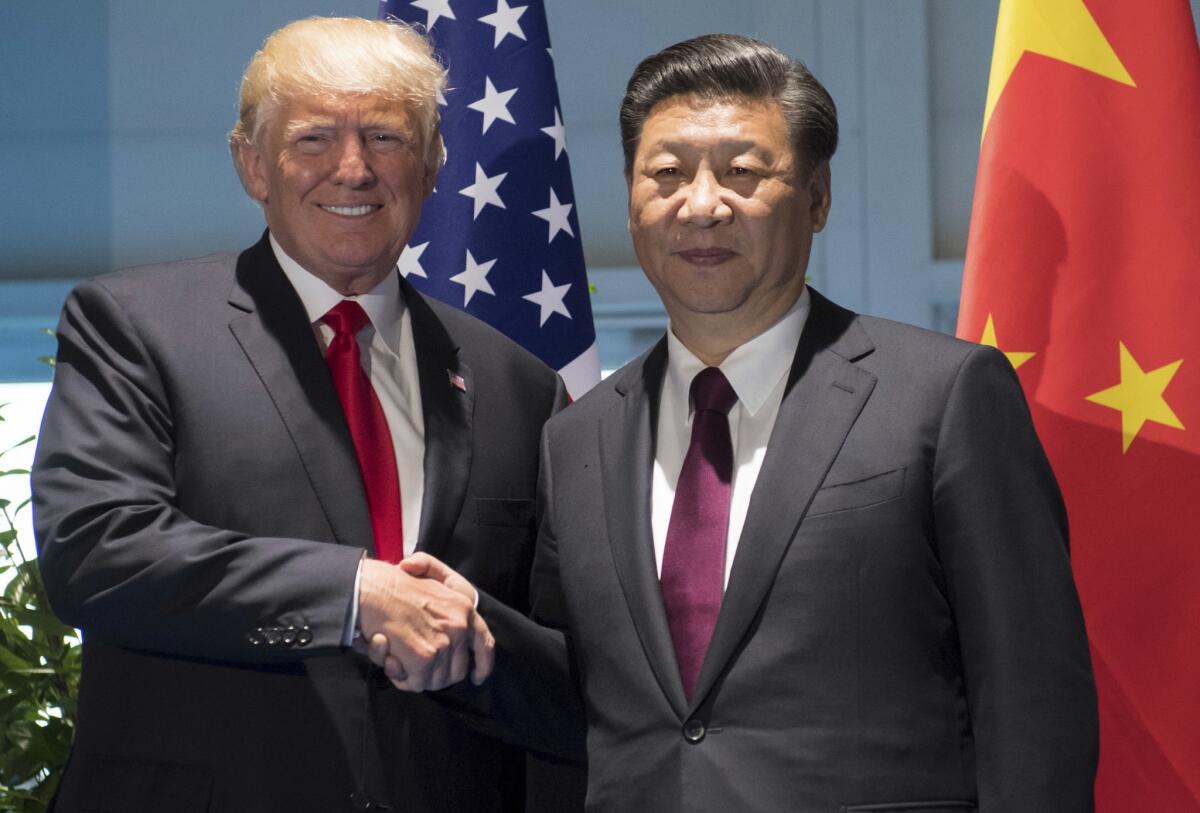 Trump and Xi