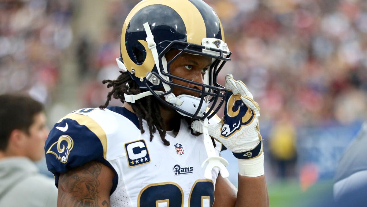 Running back Todd Gurley recently signed with the Falcons after being cut by the Rams.