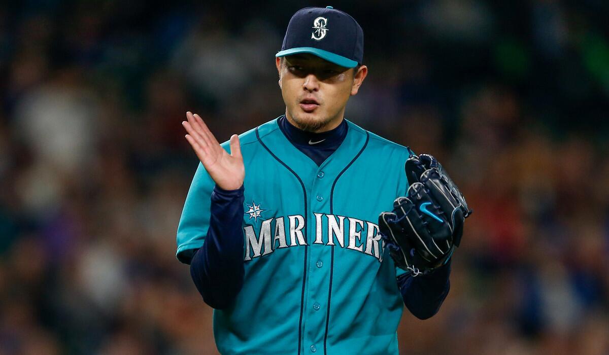 Hisashi Iwakuma wound up signing a one-year deal with two option years with Seattle.
