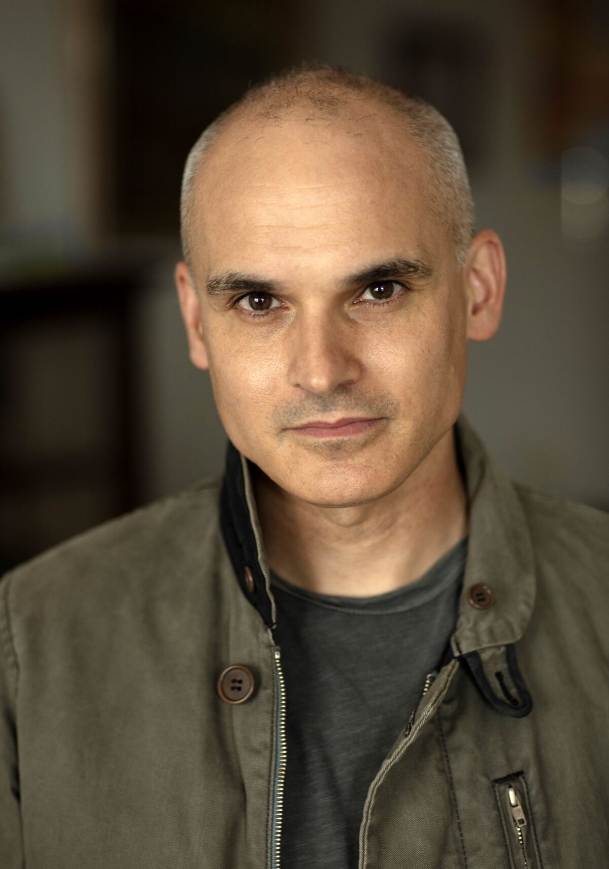A portrait of novelist Hernan Diaz