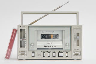 A rare Technics RS-M2 stereo radio tape deck.
