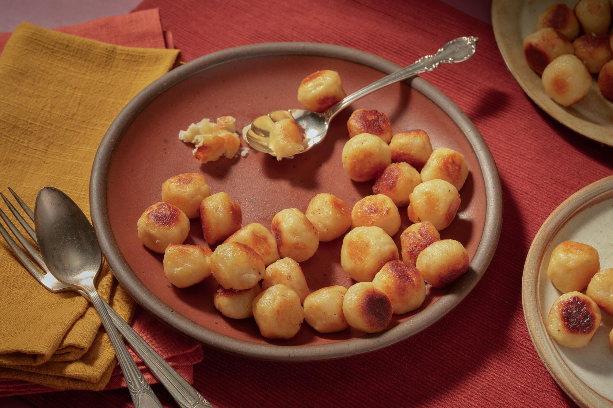 Why do we always fight about the potato balls? We’ll be making them again this Christmas.