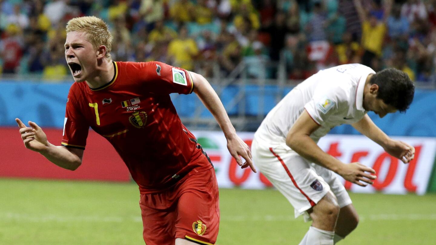 World Cup: United States loses to Belgium, 2-1