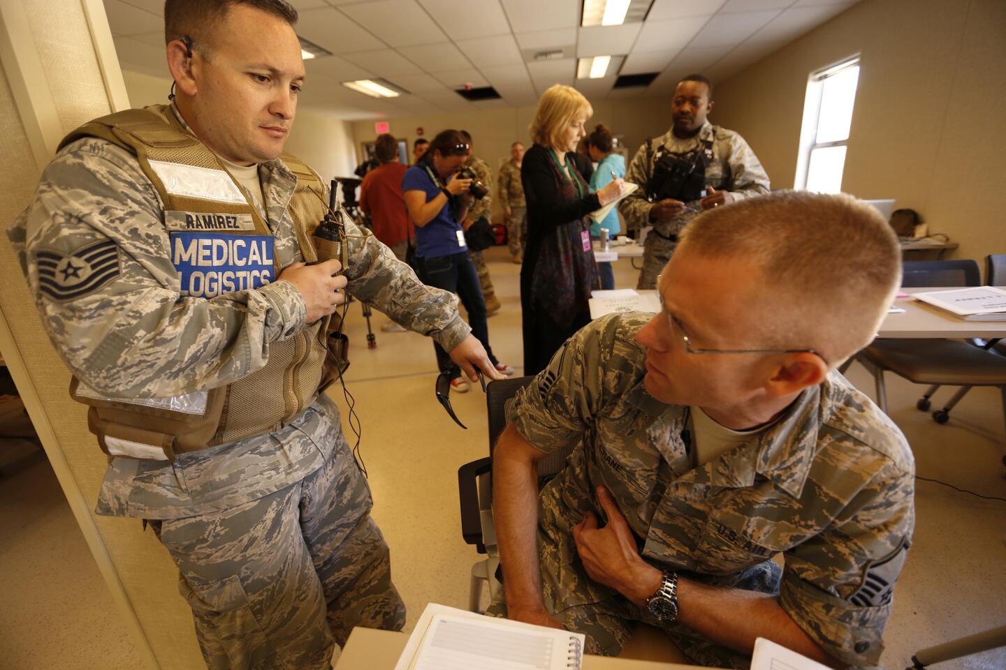 Earthquake response exercise