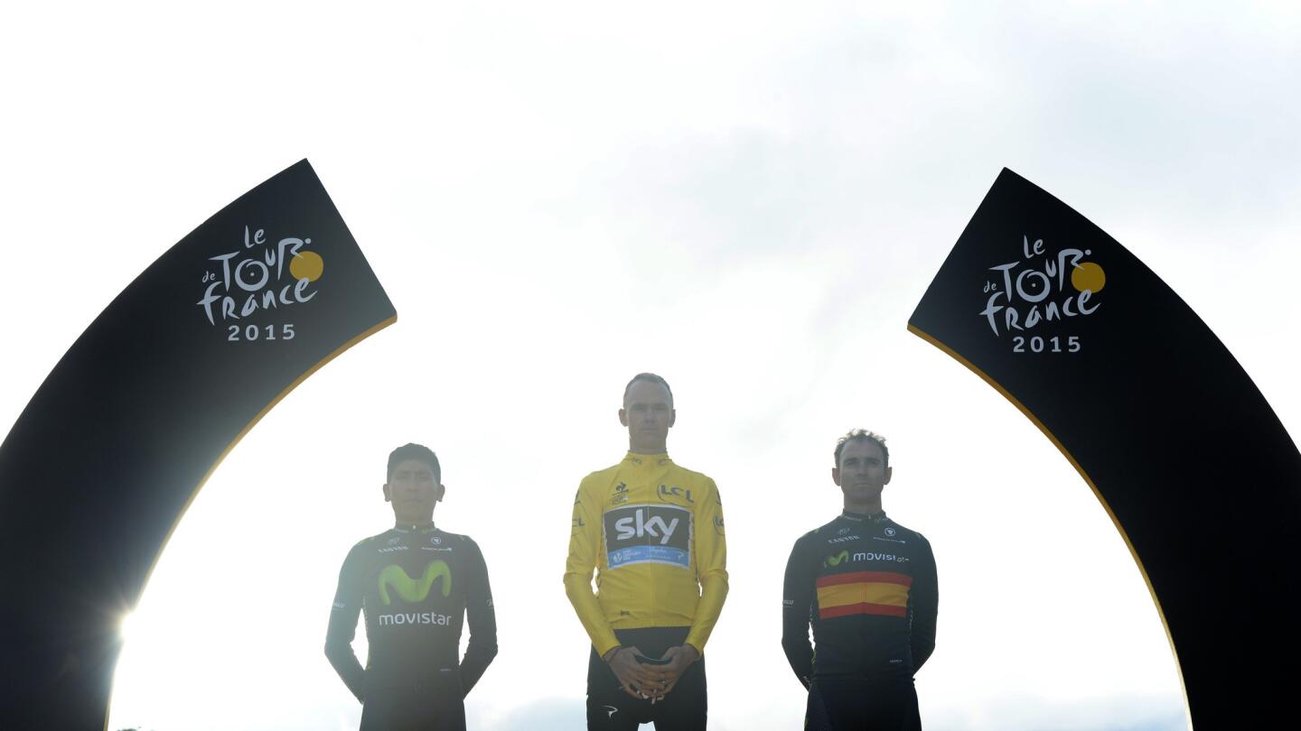 Nairo Quintana, Chris Froome, Alejandro Valverde