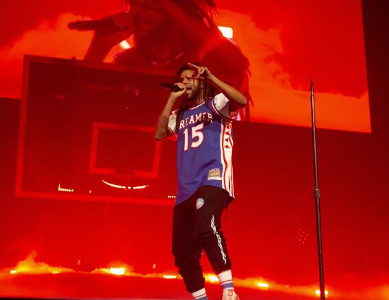 Rapper J. Cole signs with Chinese professional basketball team - Los ...