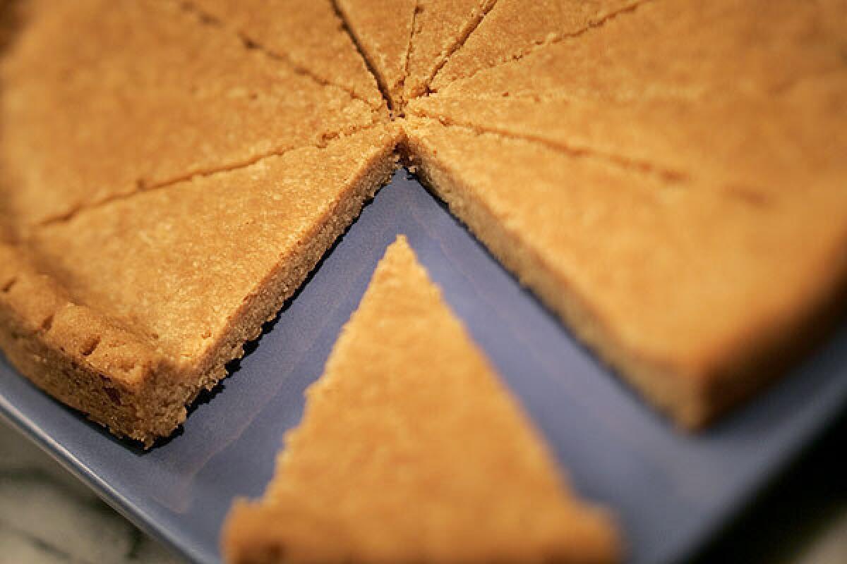 Brown sugar shortbread