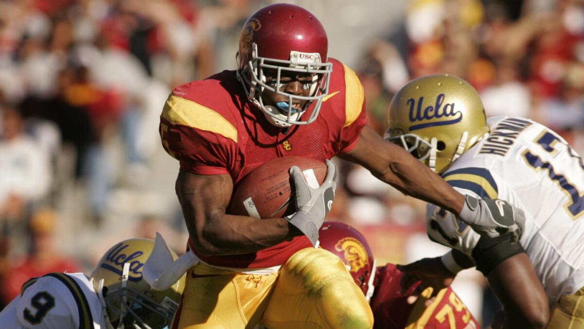 Former USC running back Reggie Bush